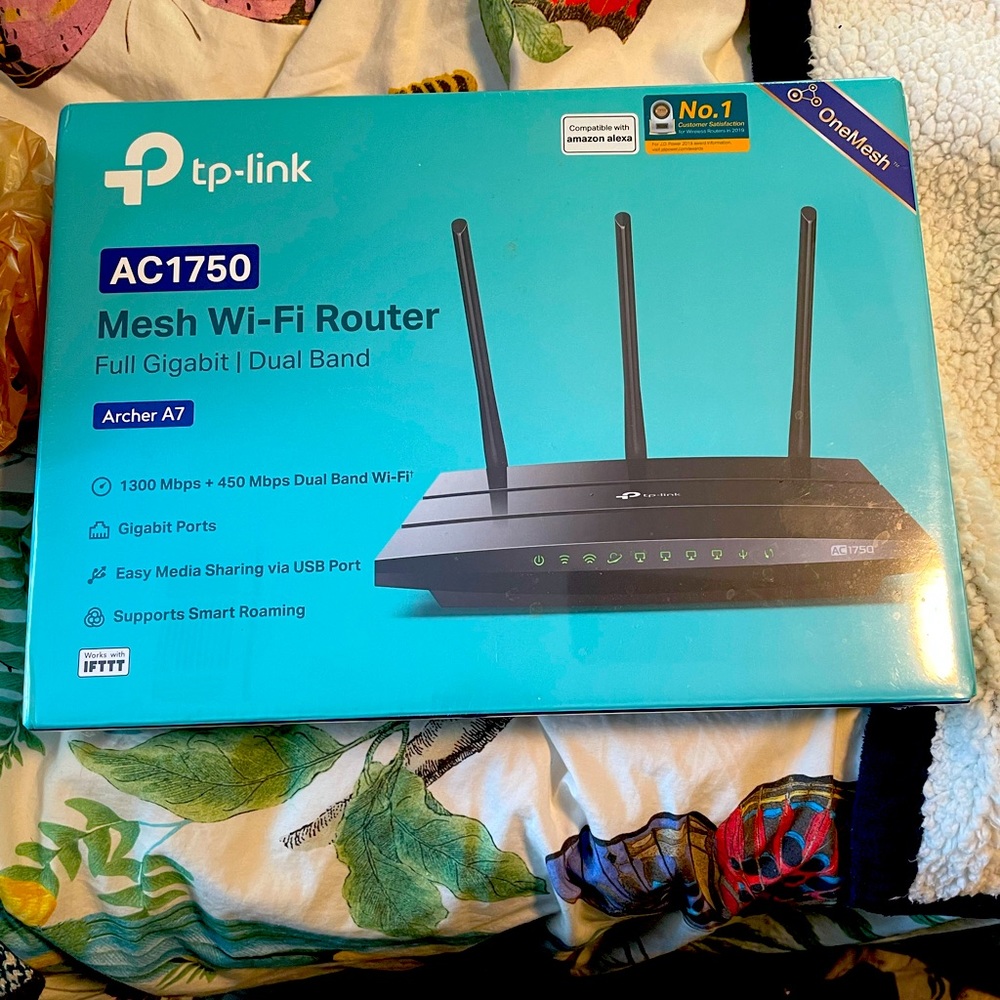 TPLINK Archer A7 Wireless Dual Band Gigabit Router